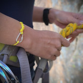 دستبند نقره کارابین با عیار 925 ضد حساسیت با طول 21 میلیمتر