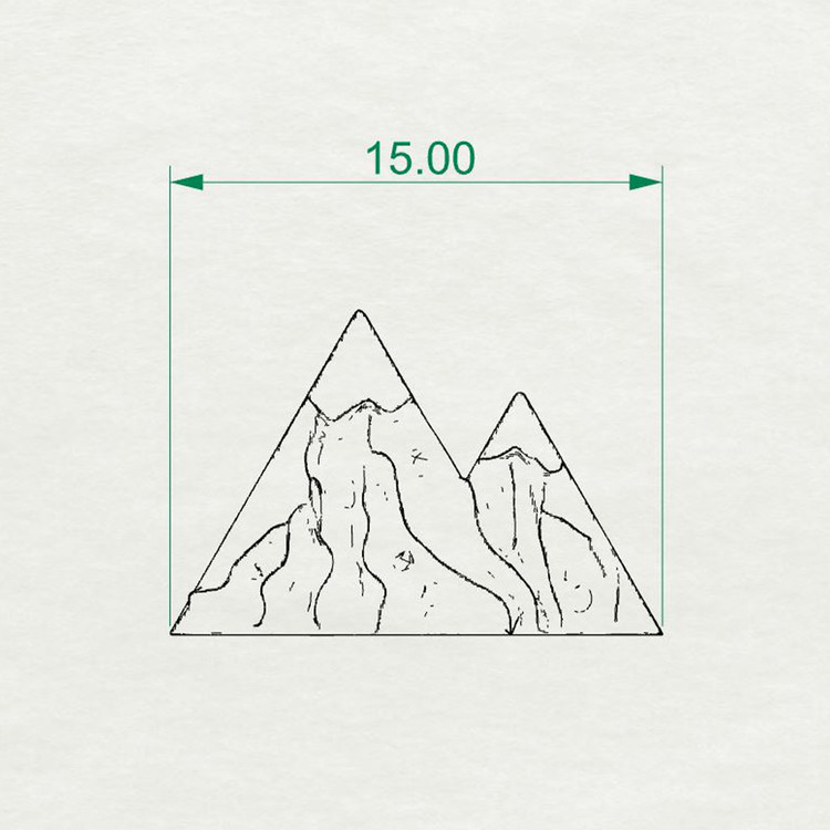 دستبند نقره و چرم کوهستان با عیار 925 و چرم طبیعی