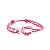 دستبند نقره هشت مربع فرود با عیار 925 ضد حساسیت با طول 25 میلیمتر