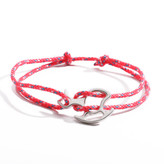 دستبند نقره طرح ابزار فرود اوکا با عیار 925 ضد حساسیت با طول 25 میلیمتر