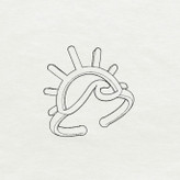 انگشتر نقره طلوع با عیار 925 ضد حساسیت