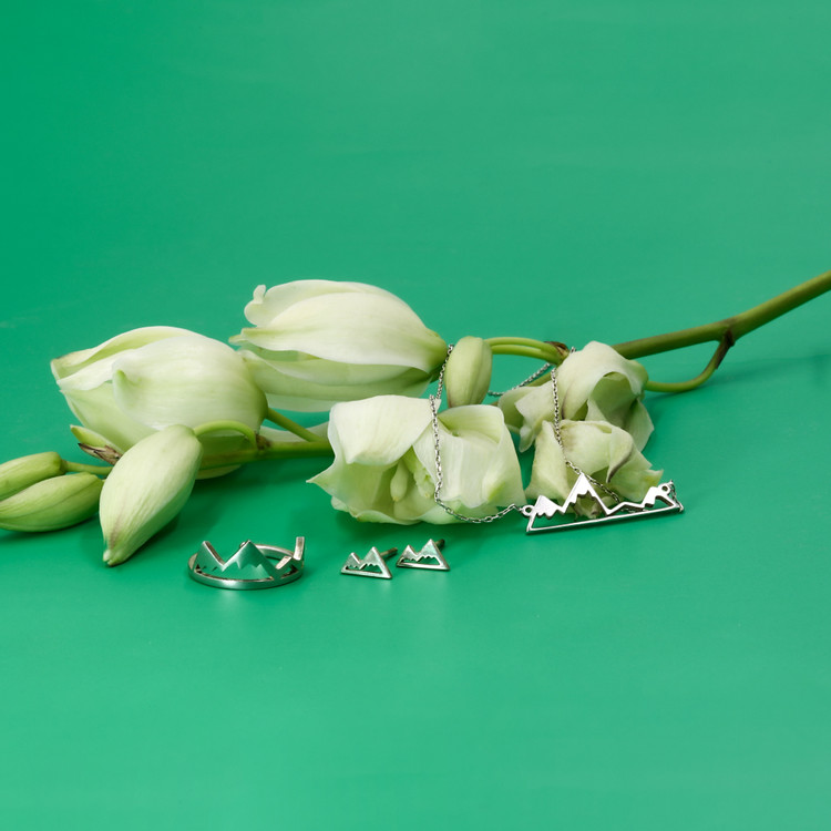 انگشتر نقره رشته کوه با عیار 925 ضد حساسیت