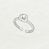 انگشتر نقره رزا با عیار 925 ضد حساسیت